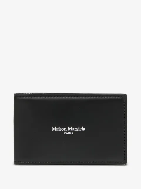 Maison Margiela tarjetero con logo estampado