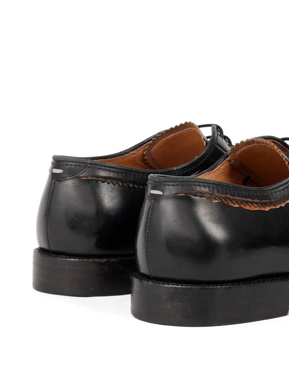 Maison Margiela Love To Death brogues Black