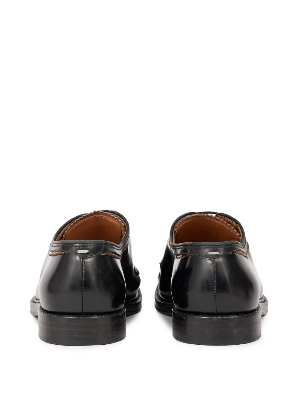 Maison Margiela Love To Death brogues Black
