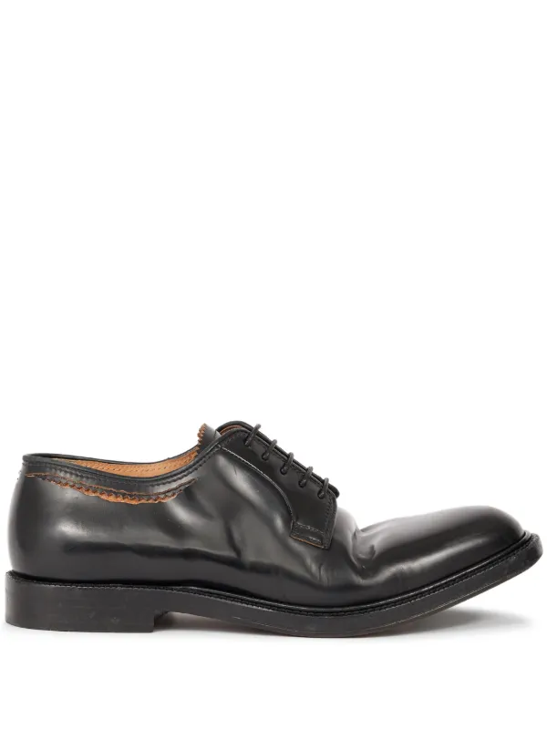 Maison Margiela Cut レースアップ ブーツ | ブラック | FARFETCH JP