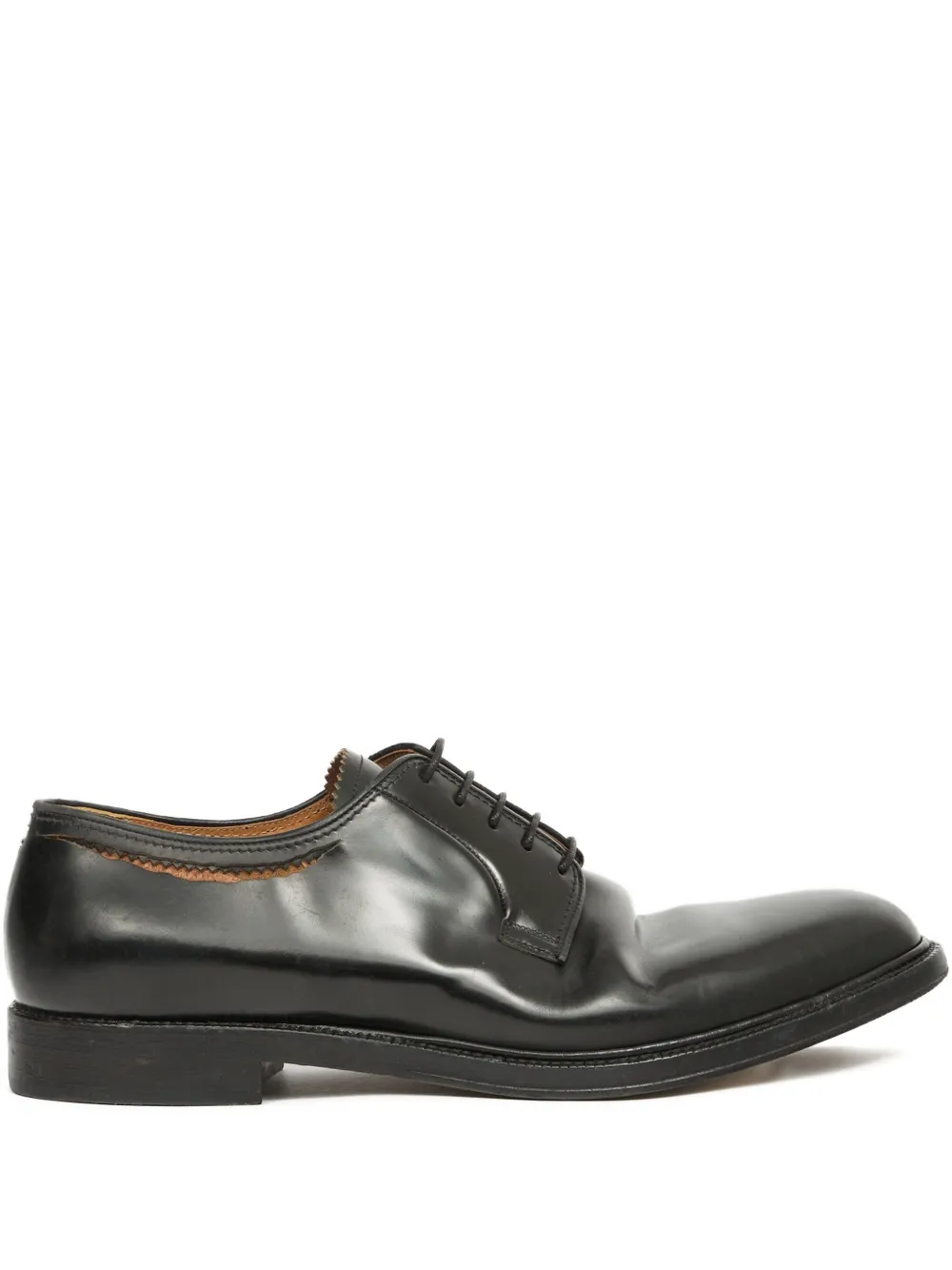 Maison Margiela Love to Death derby shoes Black