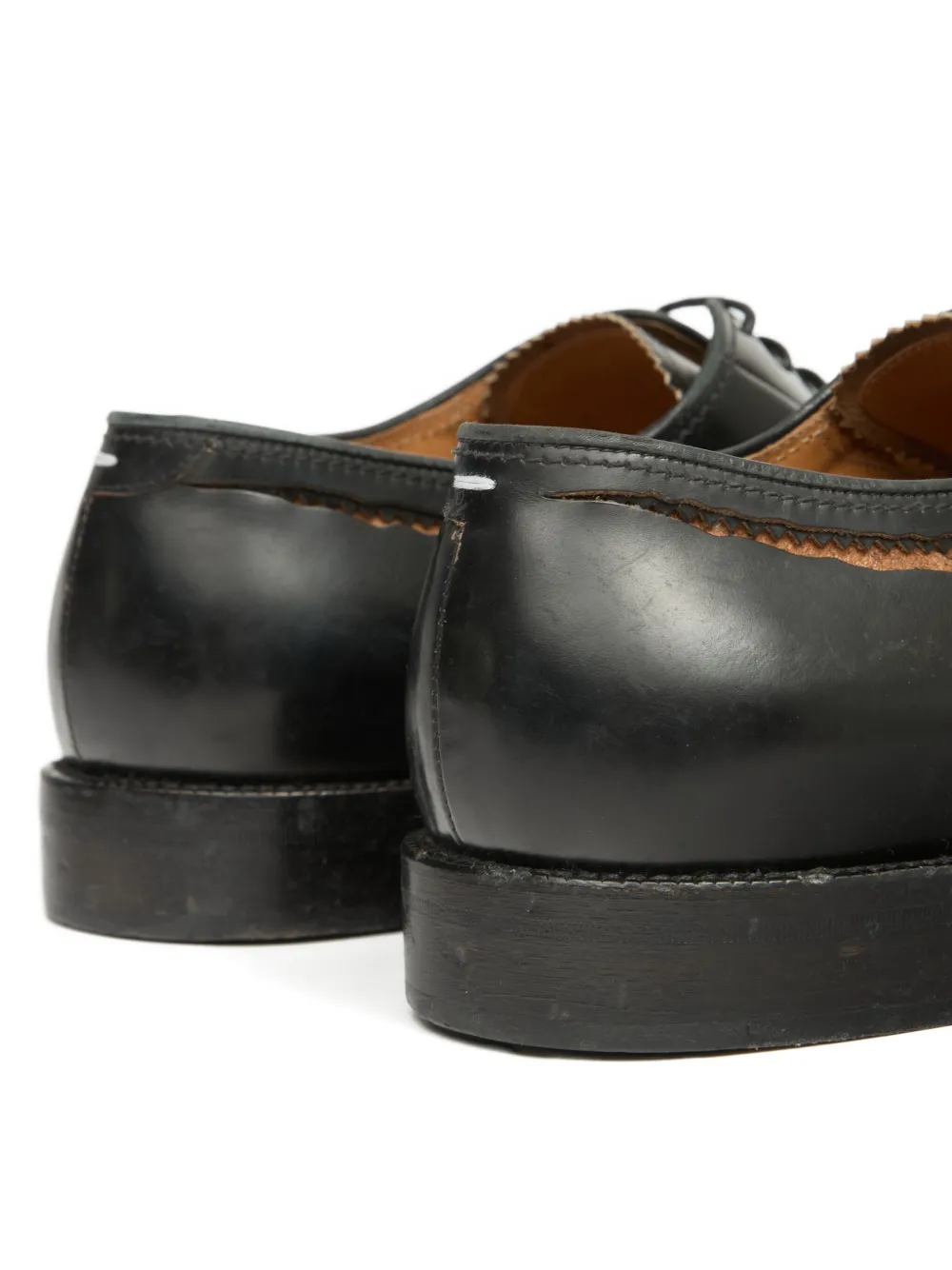 Maison Margiela Love to Death derby shoes Black