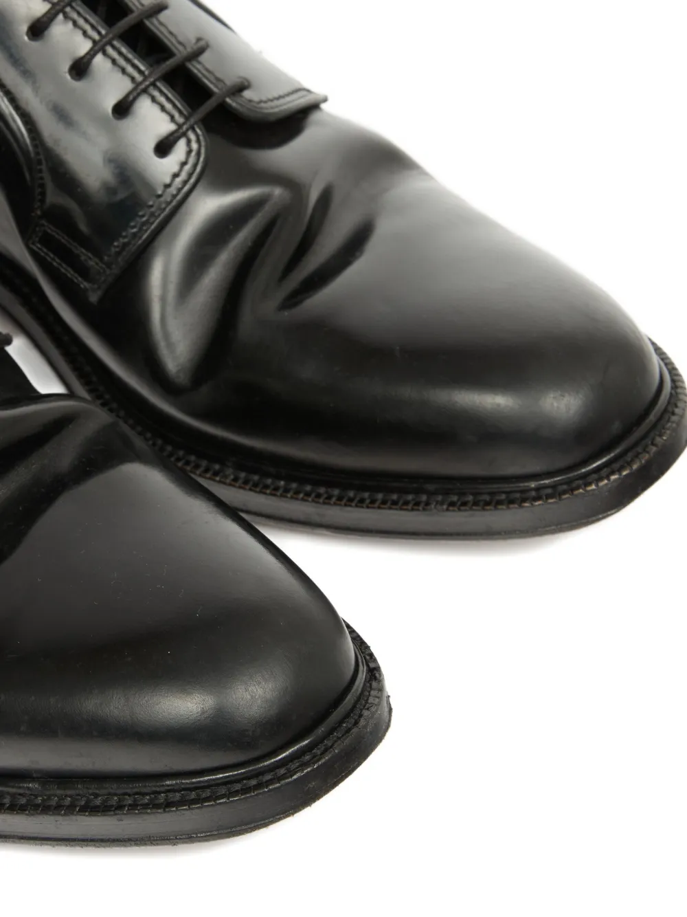 Maison Margiela Love to Death derby shoes Black