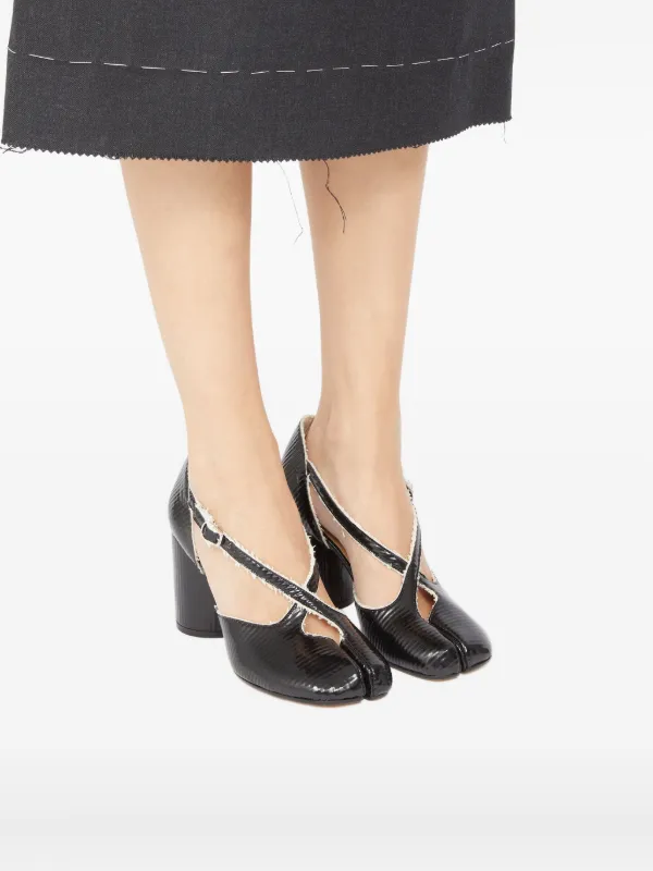 Maison Margiela Tabi Décolleté | Black | FARFETCH