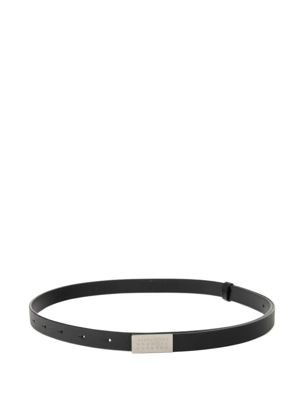 MM6 Maison Margiela Numeric mini-riem Zwart