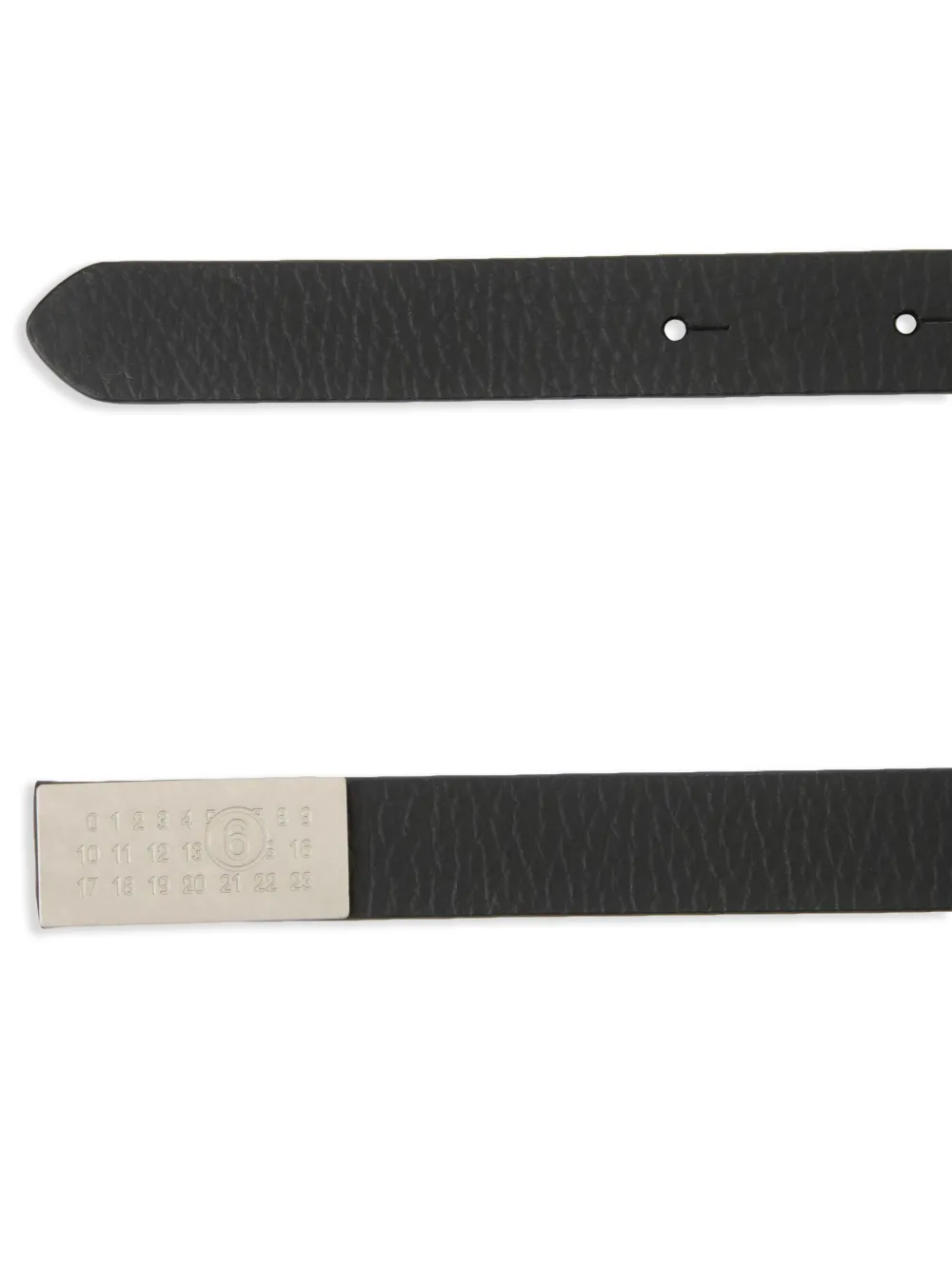 MM6 Maison Margiela Numeric mini-riem - Zwart