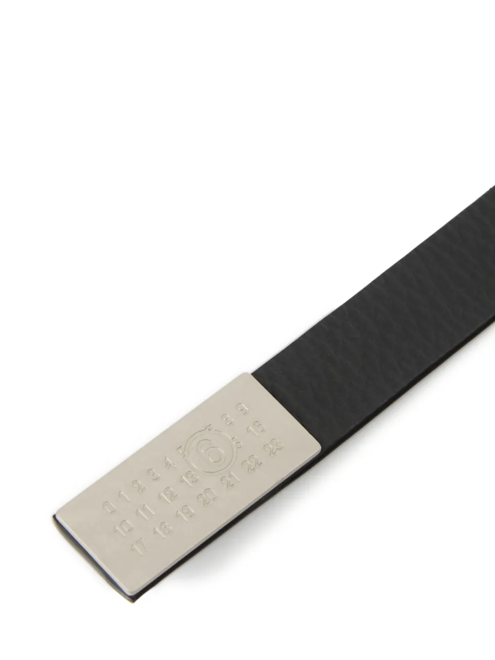 MM6 Maison Margiela Numeric mini-riem Zwart