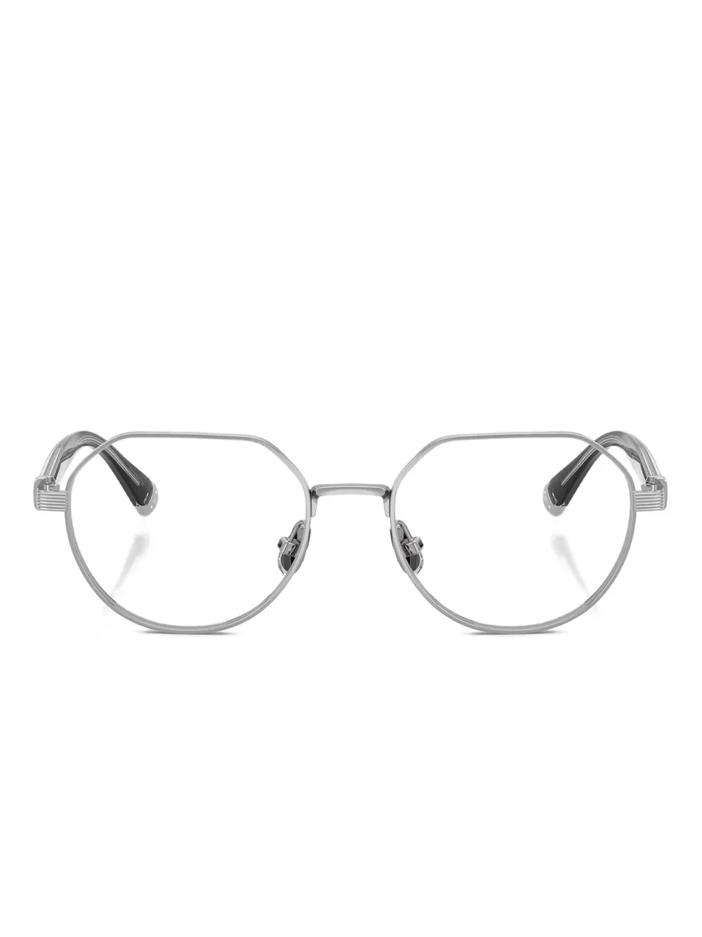 Brunello Cucinelli Occhiali con montatura geometrica - Argento