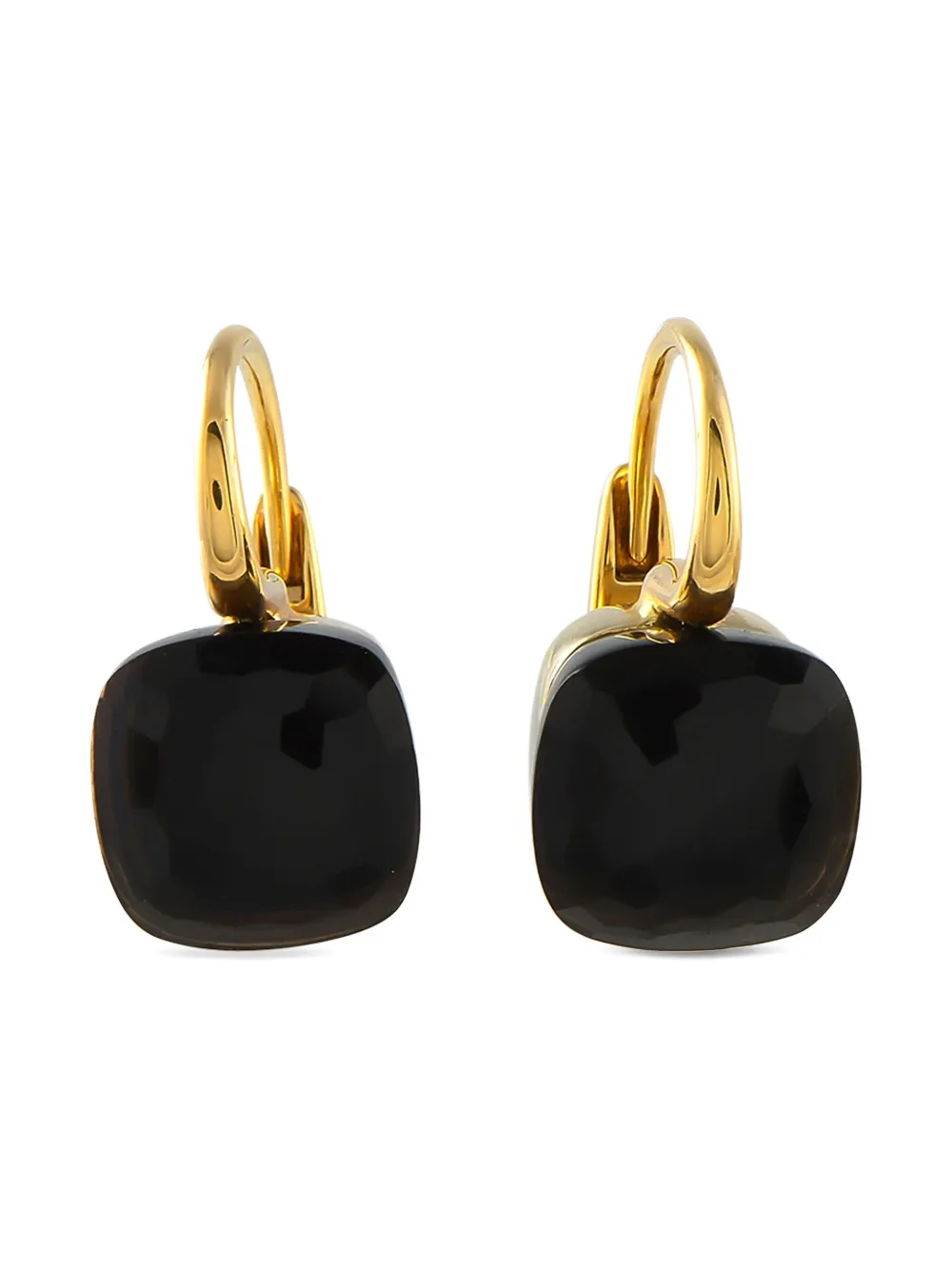 POMELLATO Pre-Owned 18K gold Nudo quartz earrings - ゴールドトーン POMELLATO Pre-Owned 18K gold Nudo quartz earrings - ゴールドトーン