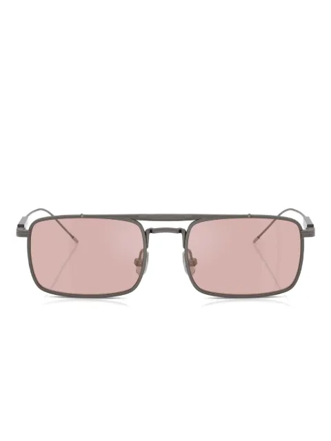 Brunello Cucinelli rectangular-frame sunglasses