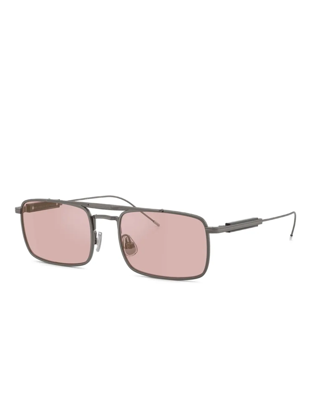 Brunello Cucinelli rectangular-frame sunglasses | Men | Image 2