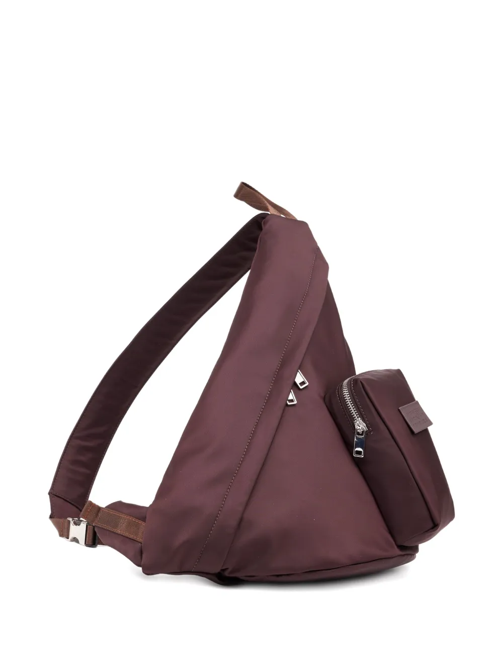 MM6 Maison Margiela Sling tas met nummerpatch Bruin