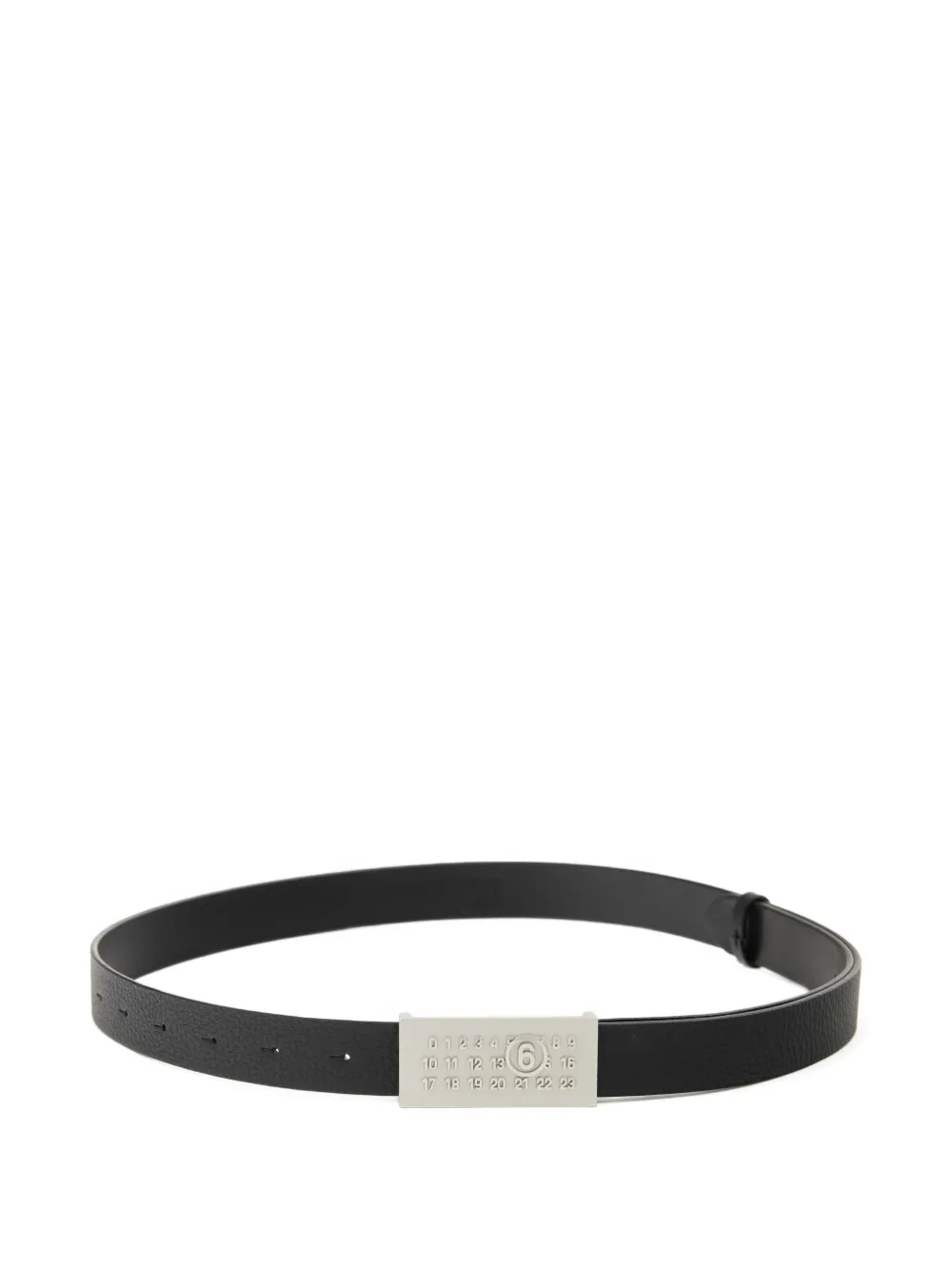 MM6 Maison Margiela Numeric ベルト - ブラック MM6 Maison Margiela Numeric ベルト - ブラック