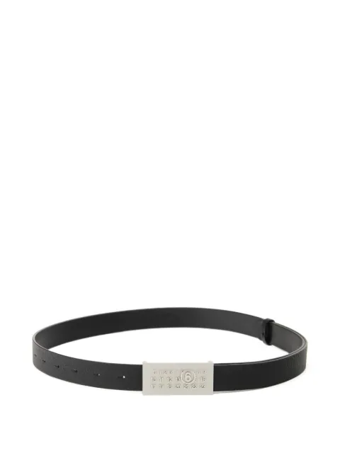 MM6 Maison Margiela Numeric belt
