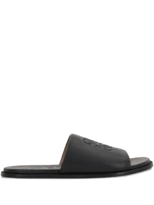 Balenciaga BB ロゴ サンダル | ブラック | FARFETCH JP