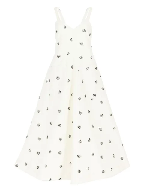 Rosie Assoulin vestido midi Pocktail