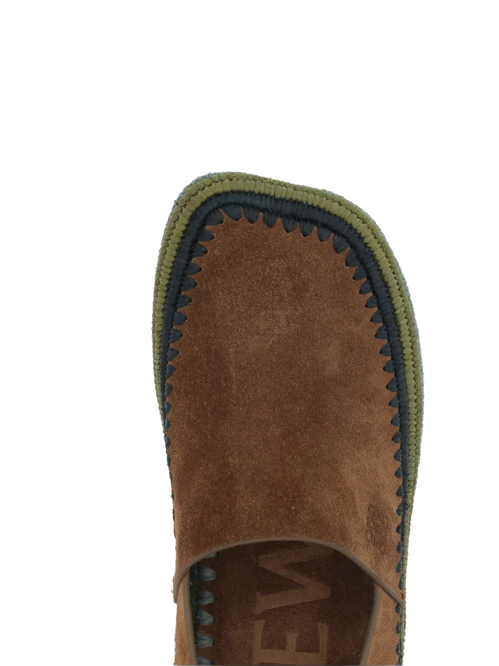 LOEWE suede espadrilles Brown