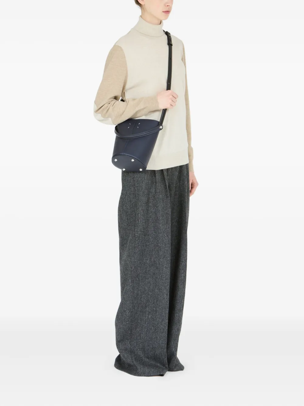Maison Margiela Dress-Age bucket-tas Blauw