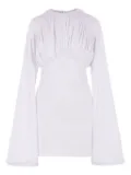 Duran Lantink draped-detail mini dress - White