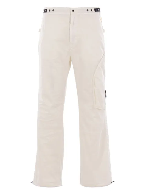 Stone Island pantalones chinos con distintivo Compass