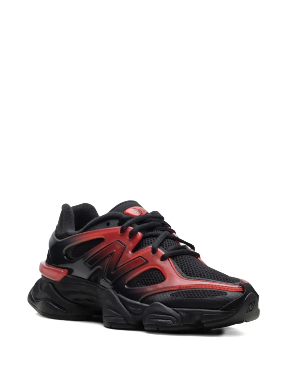 New Balance 9060 "Black Red Gradient" sneakers