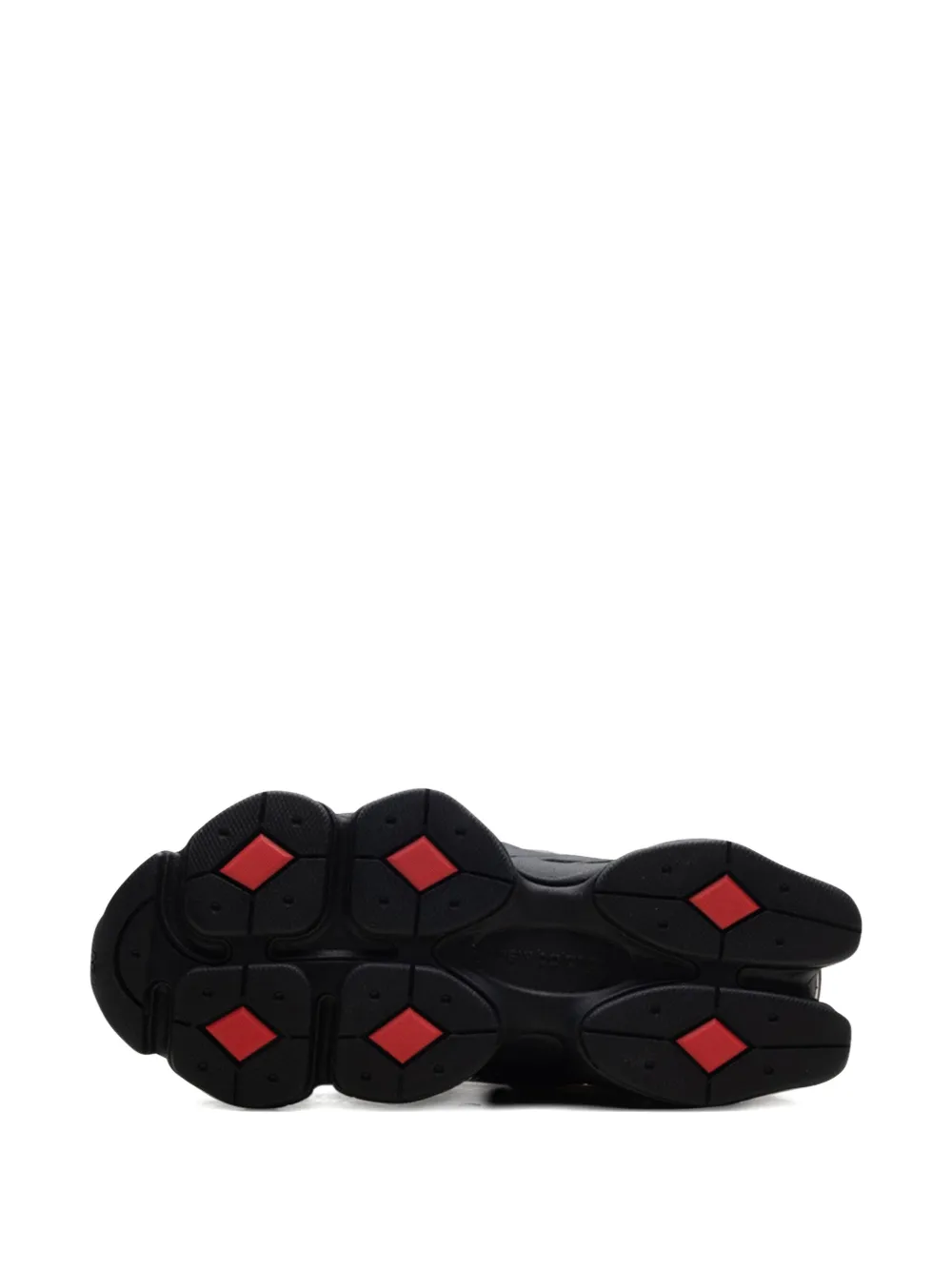 New Balance 9060 "Black Red Gradient" sneakers