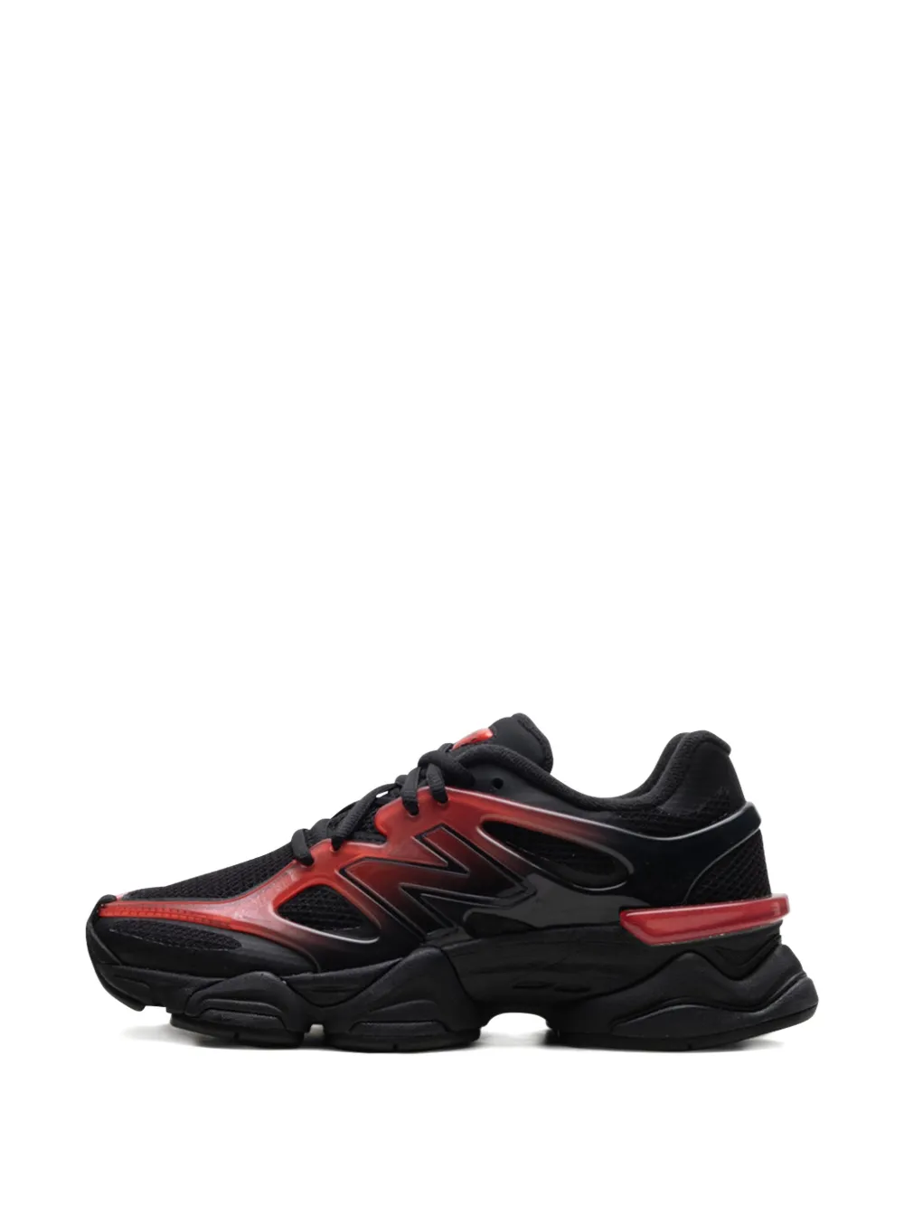 New Balance 9060 "Black Red Gradient" sneakers