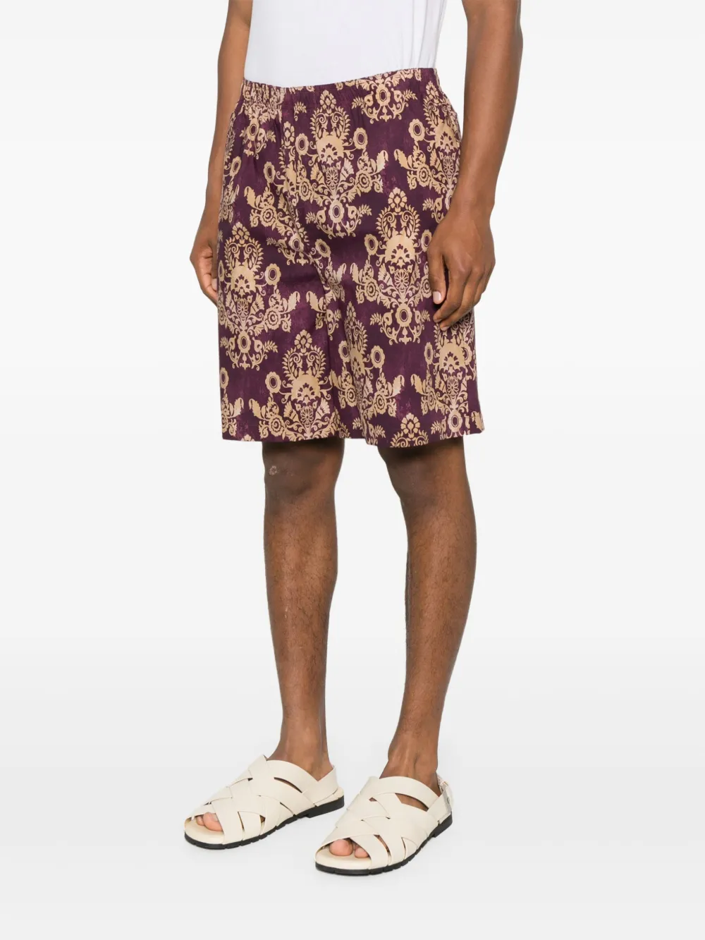 AMARÁNTO Bermuda shorts Paars