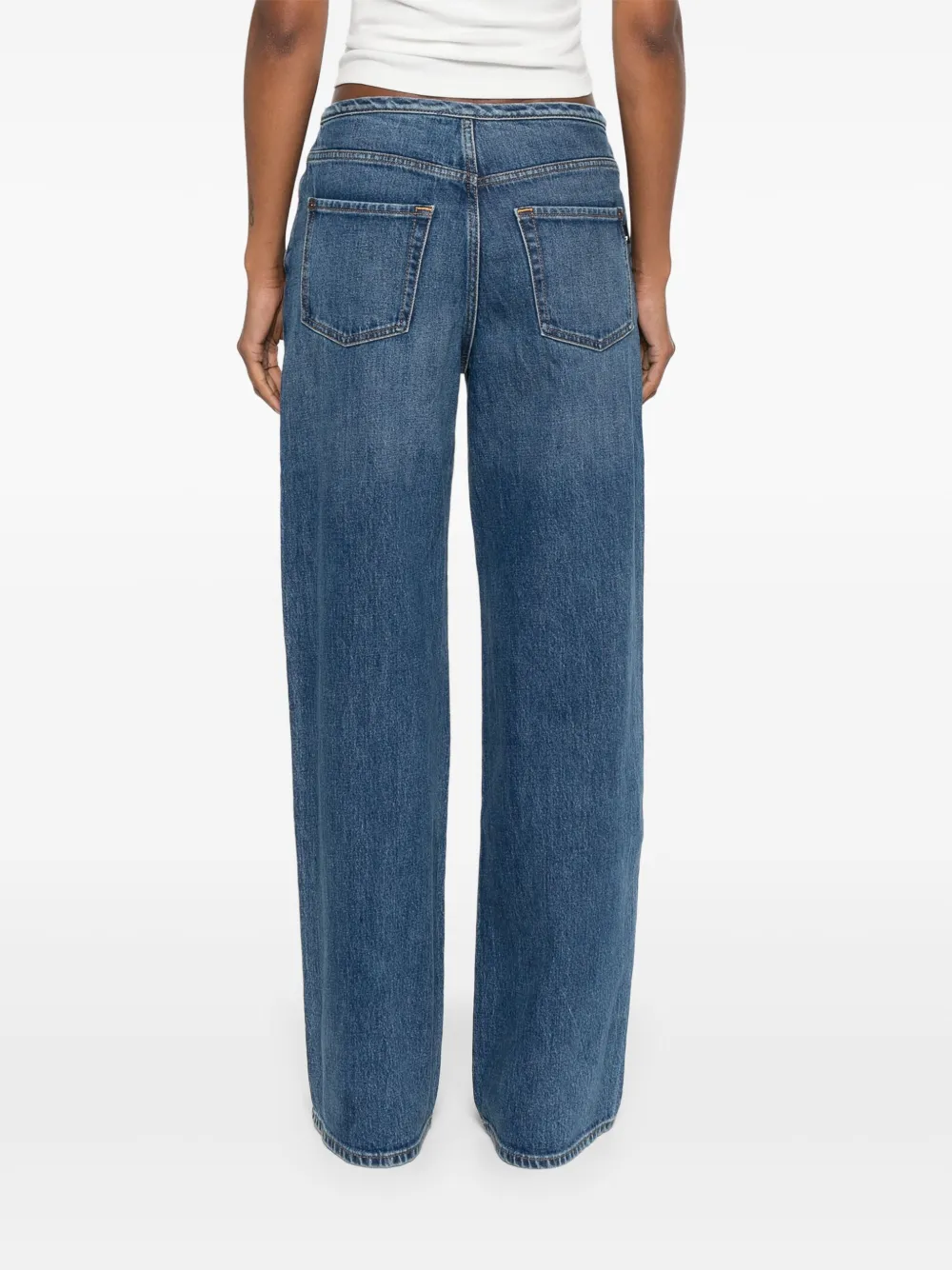 7 For All Mankind Straight jeans Blauw