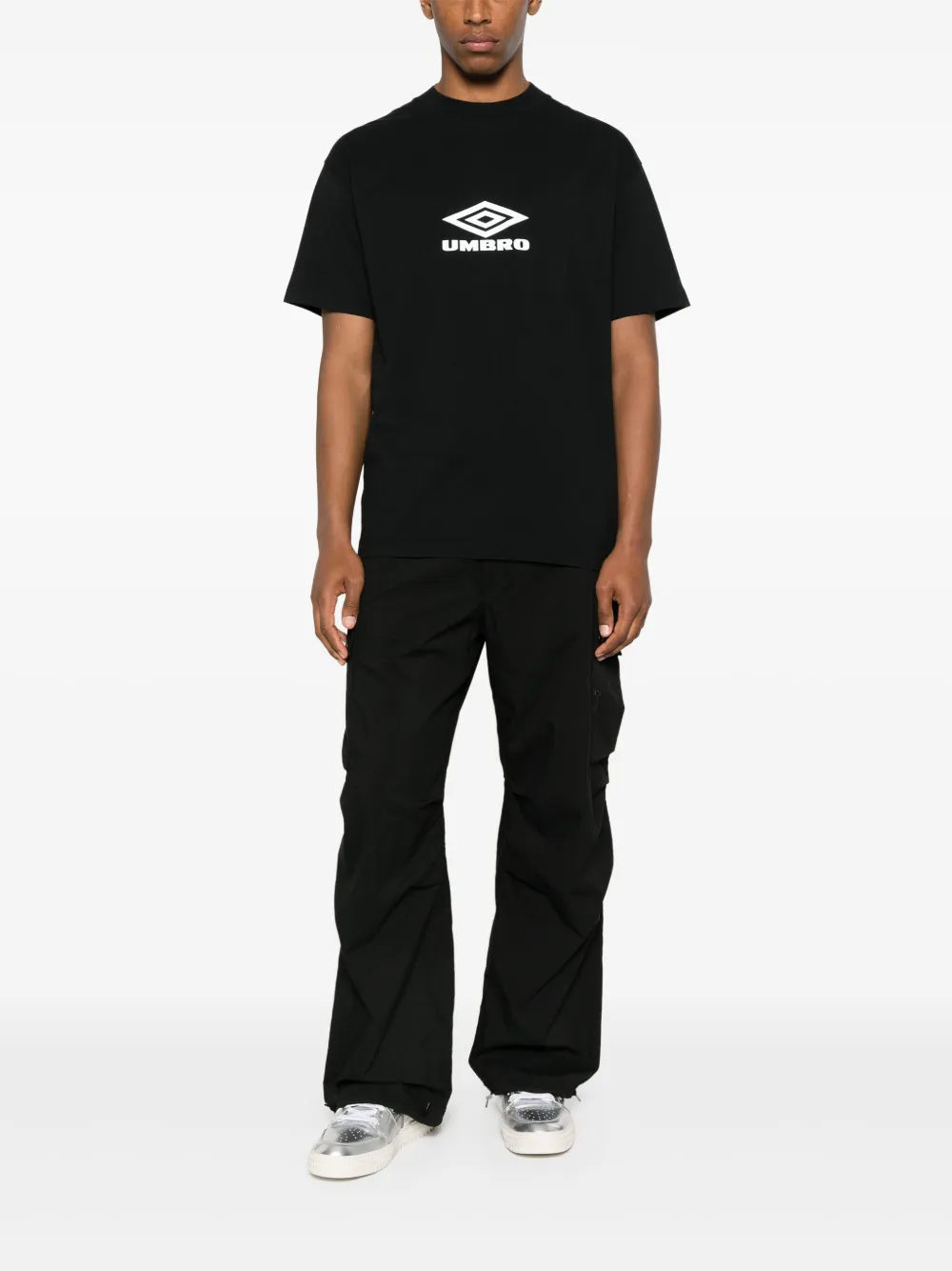 UMBRO Katoenen T-shirt - Zwart