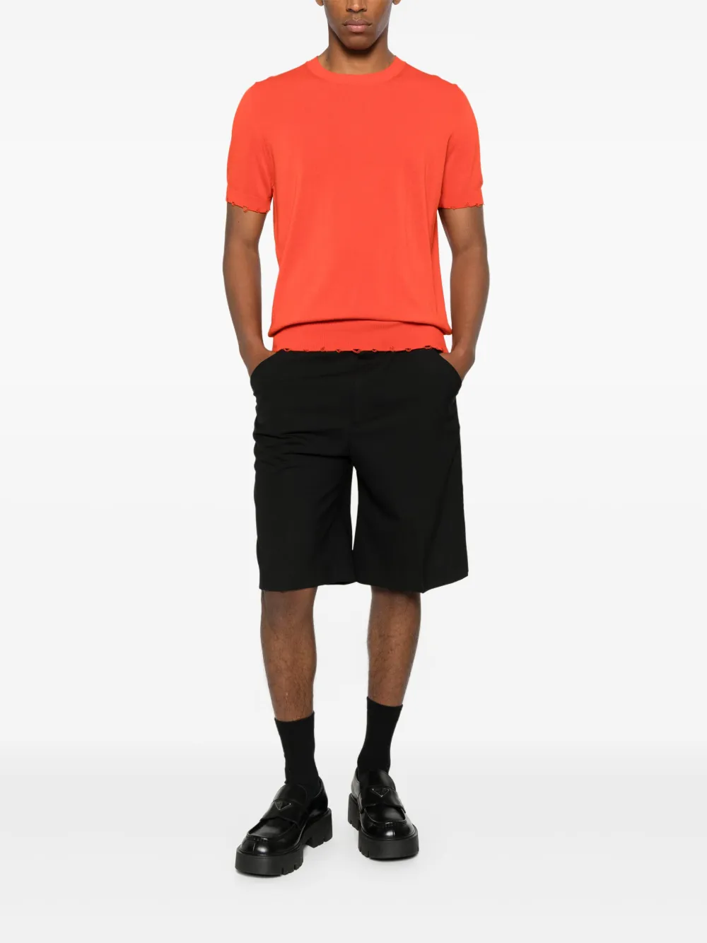 AMARÁNTO Katoenen T-shirt - Oranje