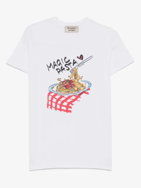 alessandro enriquez T-shirt i bomuld