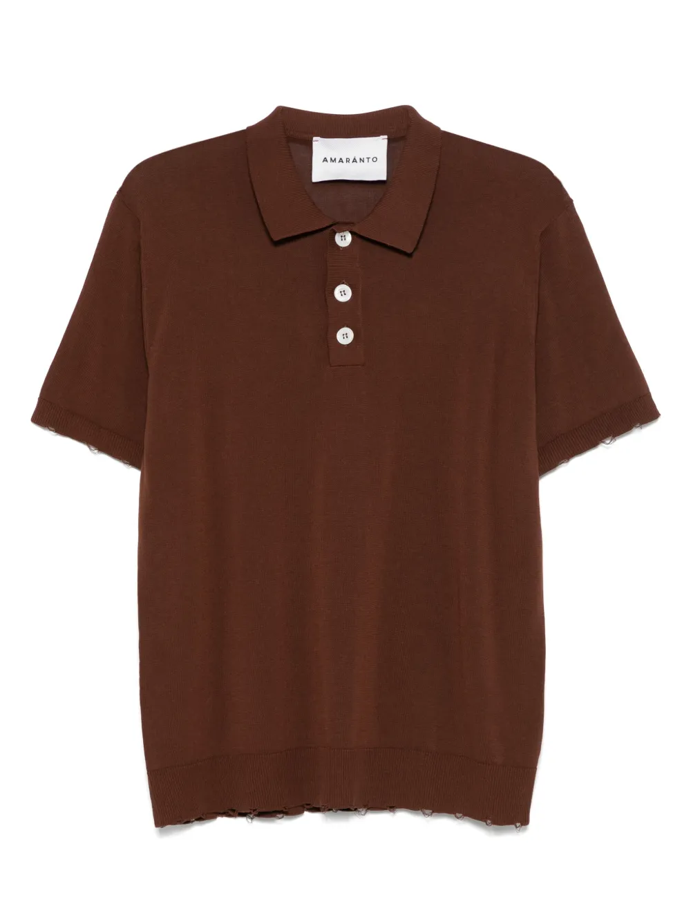 AMARÁNTO cotton polo shirt
