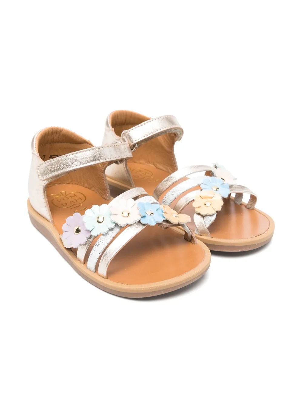 Pom D'api leather sandals | Gold | Image 1