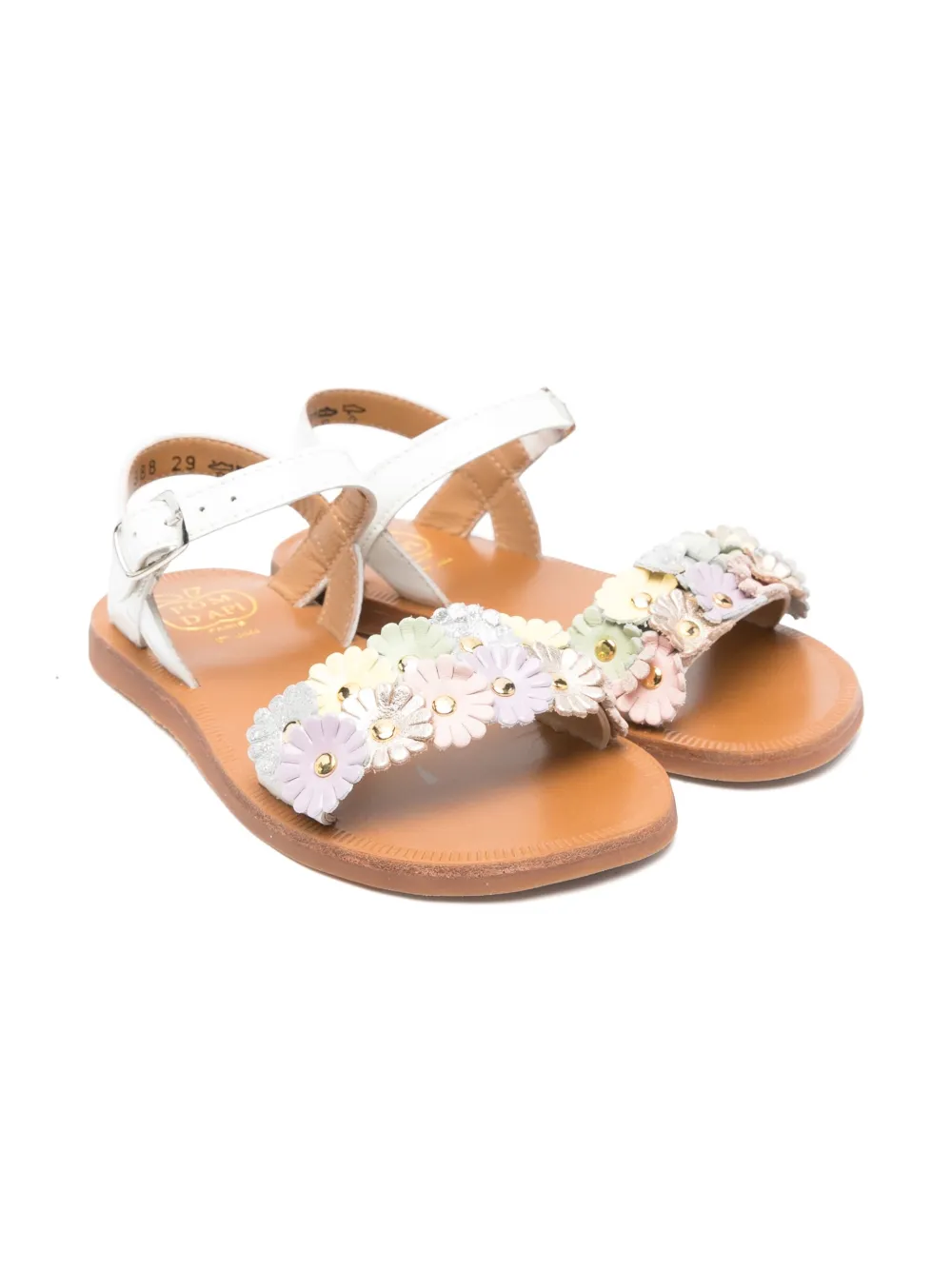 Pom D'api Plagate Flo sandals | White | Image 1