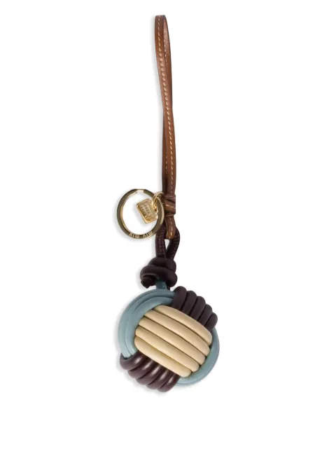 Miu Miu leather keyring