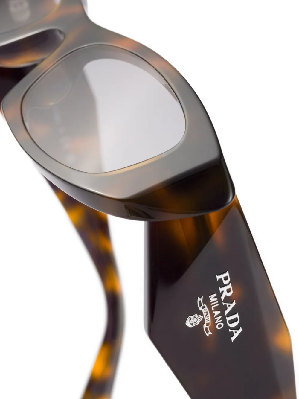 Prada Eyewear Zonnebril Bruin