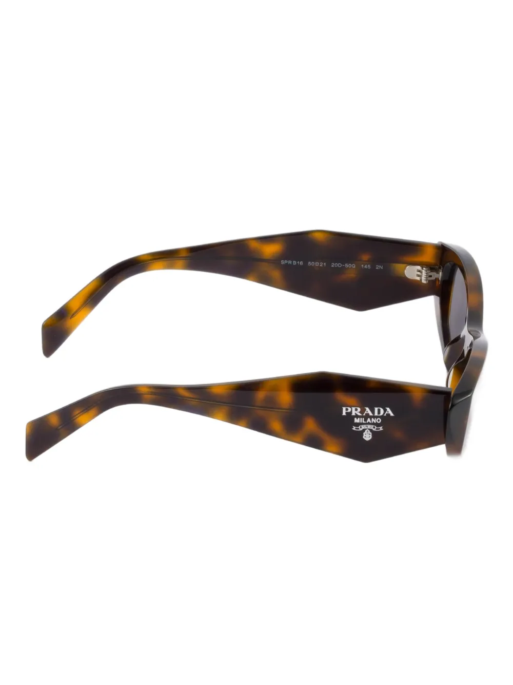 Prada Eyewear Zonnebril Bruin