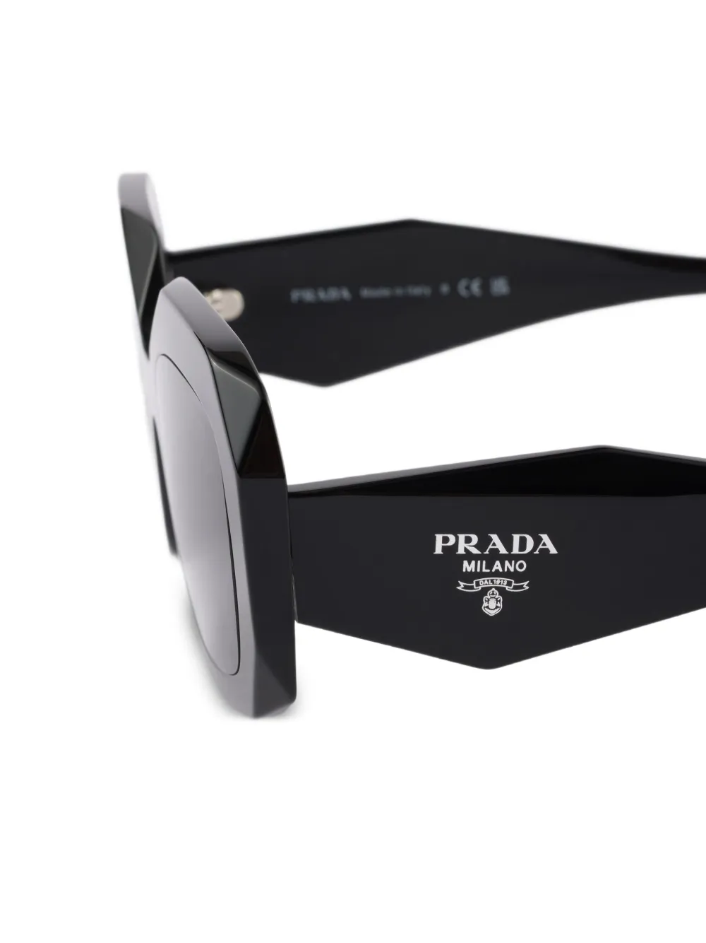 Prada Eyewear Zonnebril Zwart
