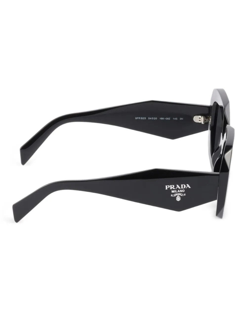 Prada Eyewear Zonnebril Zwart