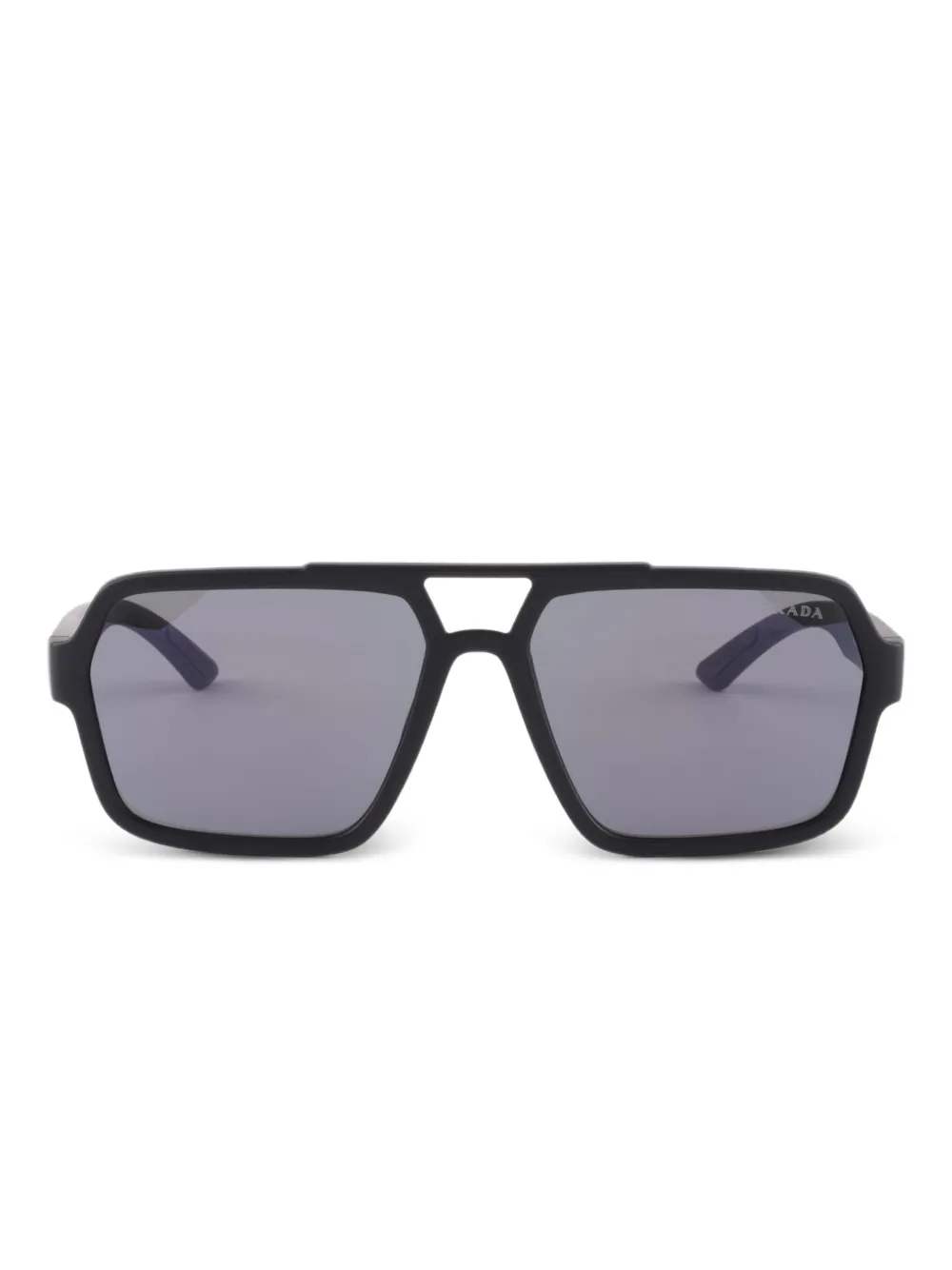 Prada Eyewear Linea Rossa zonnebril Zwart