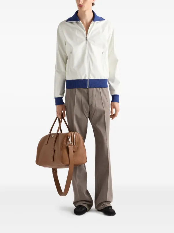 Prada nappa-leather Jacket | White | FARFETCH
