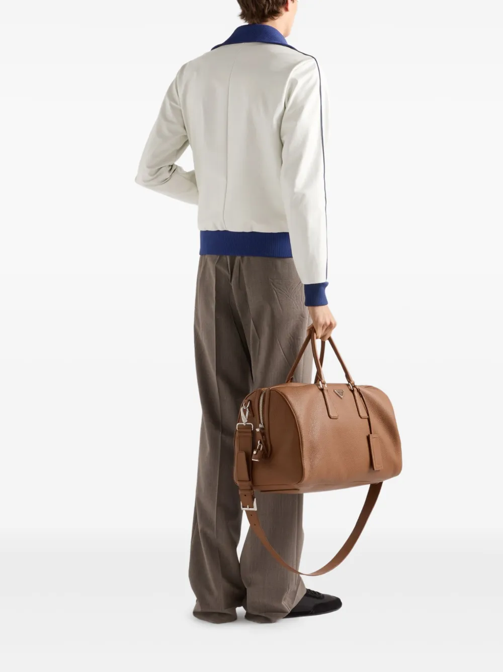 Prada Nappa leer jack Wit