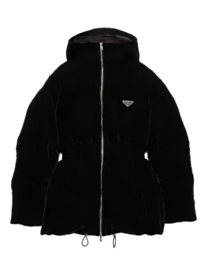 PRADA 36 ウィメンズダウンジャケット PRADA/直営】オーバーサイズ ユニセックス ダウンジャケット