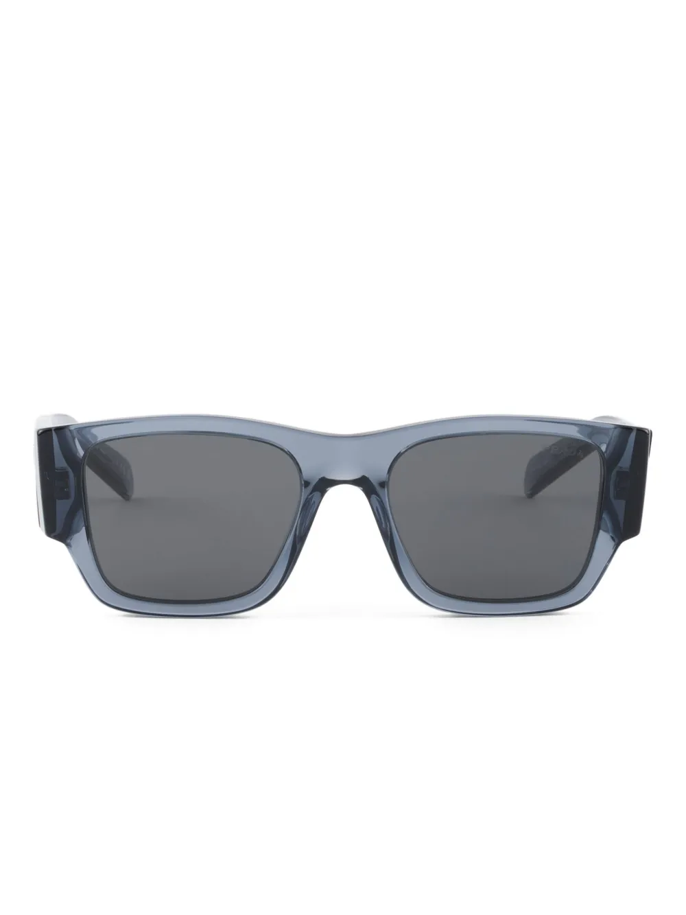 Prada Eyewear lentes de sol con logo triangular | azul | Image 1