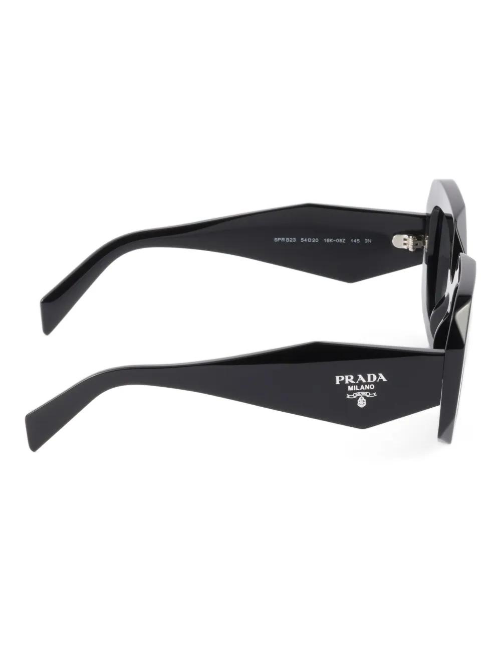 Prada Eyewear Zonnebril Zwart