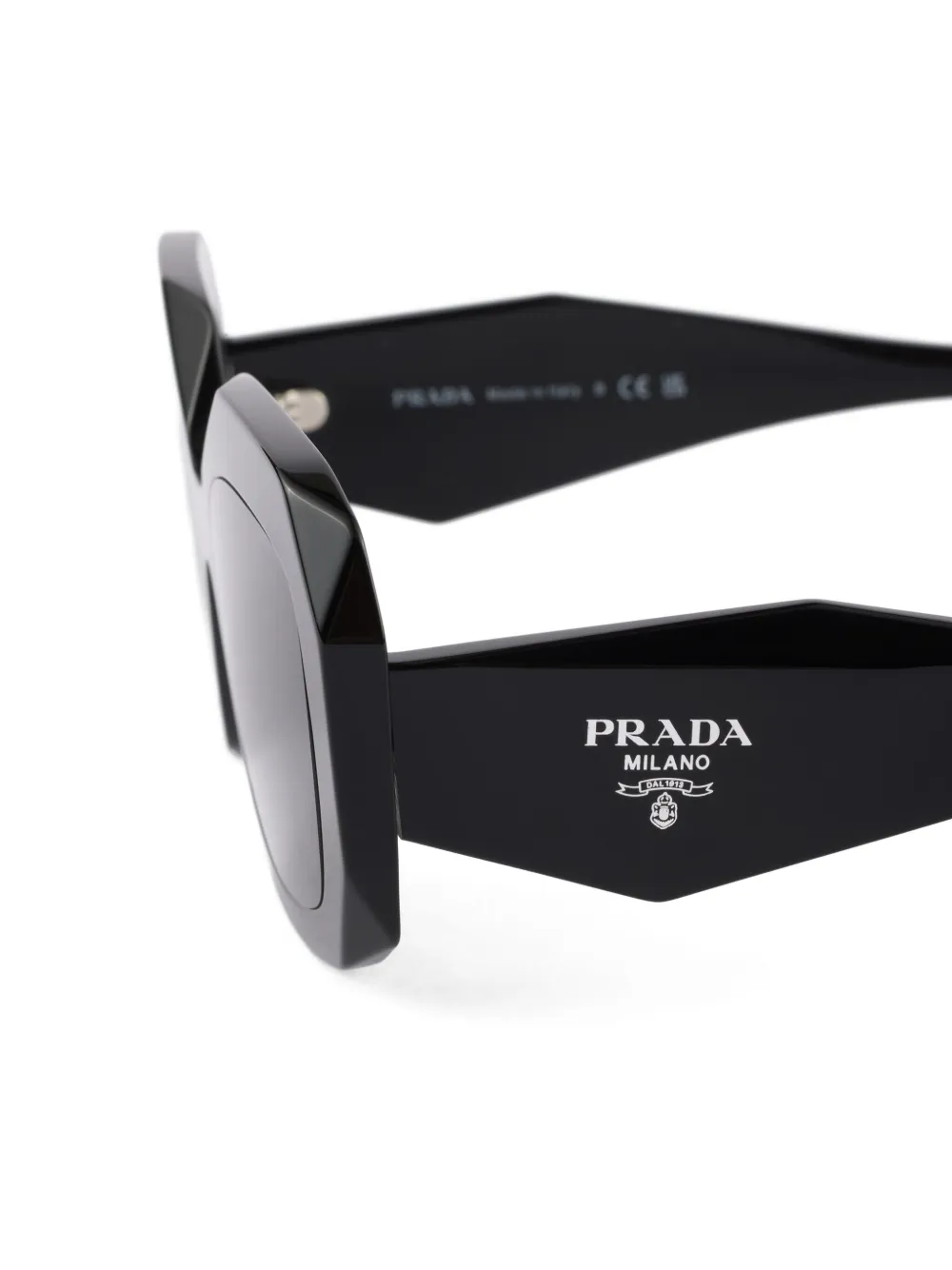 Prada Eyewear Zonnebril Zwart