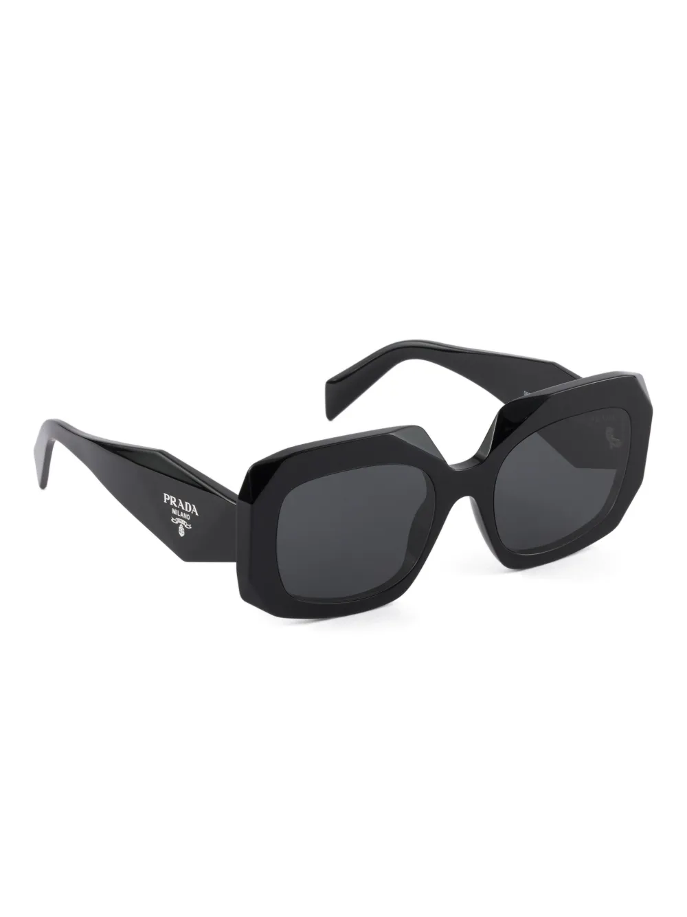 Prada Eyewear Zonnebril Zwart