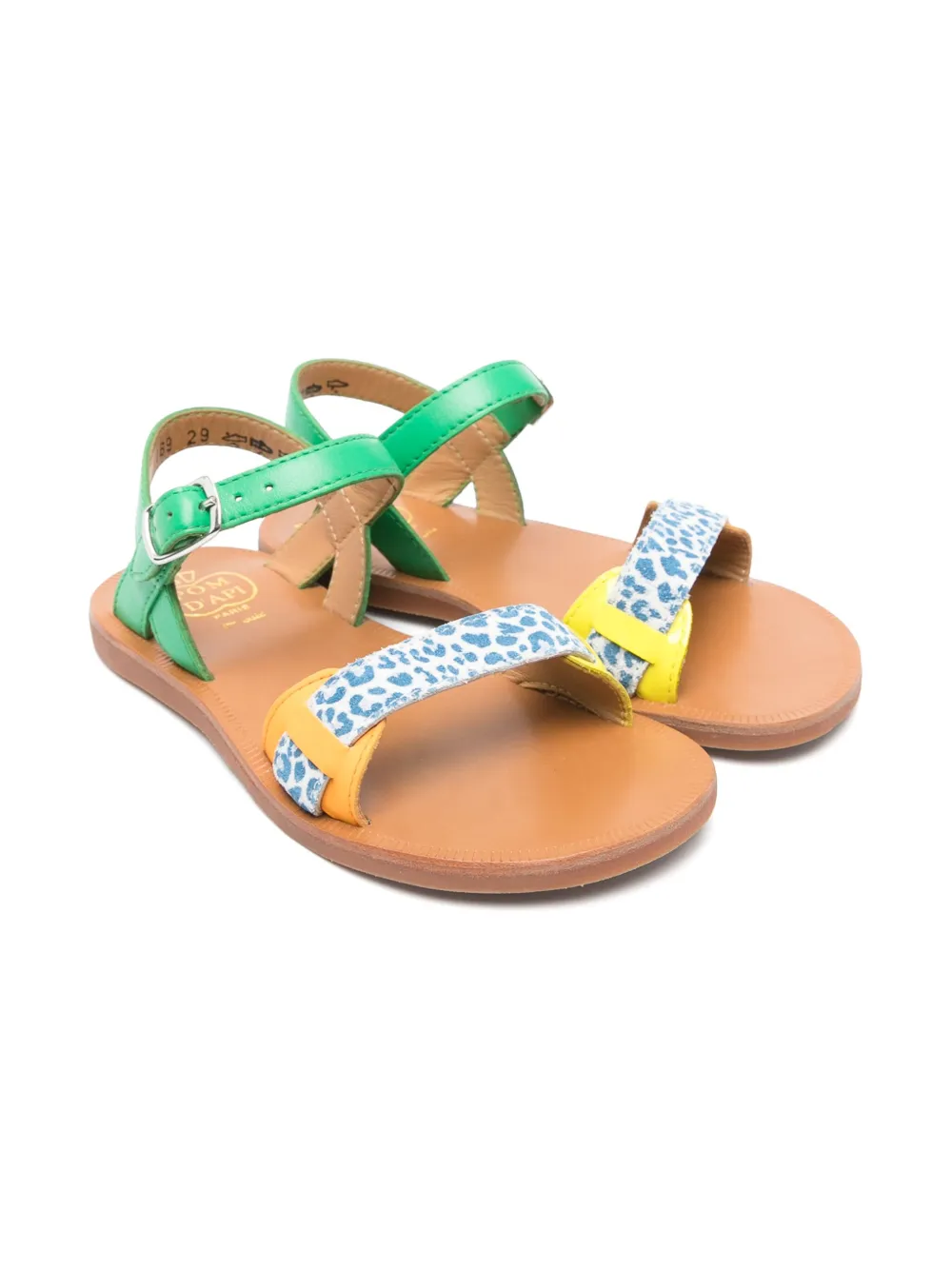 Pom D'api leather sandals | Green | Image 1