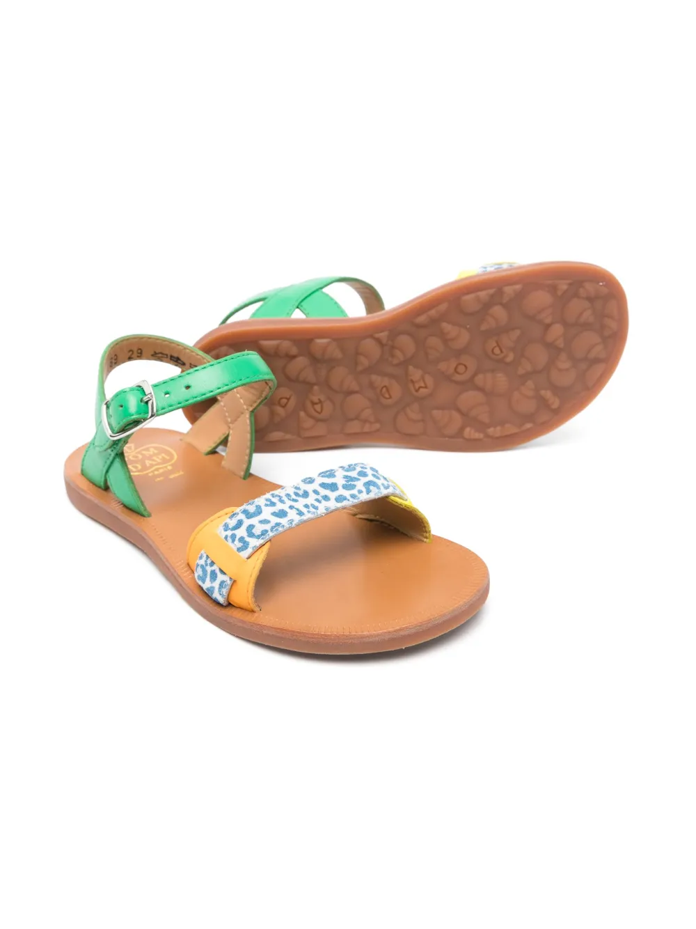 Pom D'api leather sandals | Open Toe Sandals | Image 2